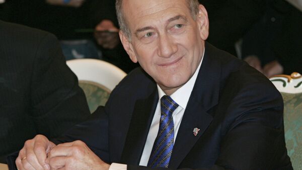 Ehud Olmert, ex primer ministro de Israel - Sputnik Mundo