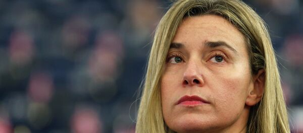 Federica Mogherini, alta representante para Asuntos Exteriores de UE - Sputnik Mundo