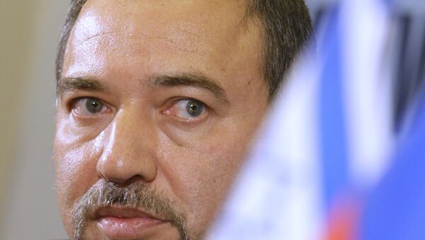 News conference by Avigdor Lieberman at ITAR-TASS - Sputnik Mundo