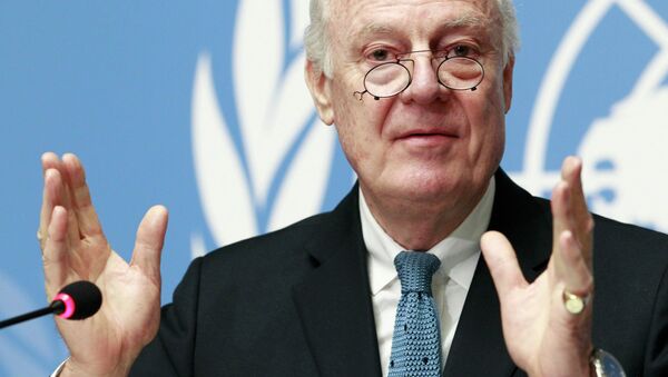 Staffan de Mistura, enviado especial de la ONU para Siria - Sputnik Mundo