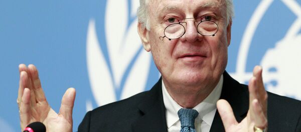 Staffan de Mistura, enviado especial de la ONU para Siria - Sputnik Mundo