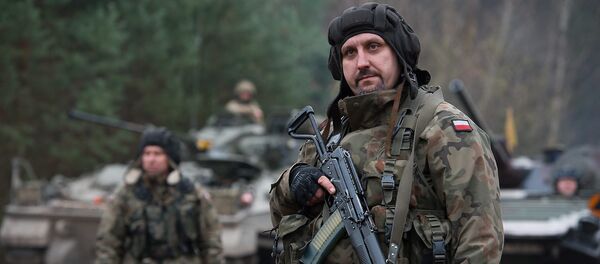 Los soldados de Polonia (archivo) - Sputnik Mundo