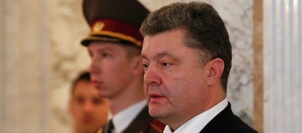Petró Poroshenko, presidente de Ucrania Petró Poroshenko, presidente de Ucrania - Sputnik Mundo