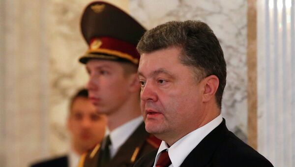 Petró Poroshenko, presidente de Ucrania - Sputnik Mundo