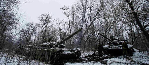 Situación en Gorlovka Situación en Gorlovka - Sputnik Mundo