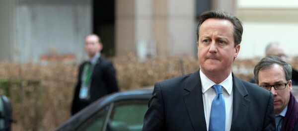 United Kingdom Prime Minister David Cameron - Sputnik Mundo