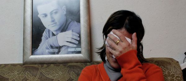 The mother of Muhammad Musallam, an Israeli Arab held by Islamic State in Syria as an alleged spy The mother of Muhammad Musallam, an Israeli Arab held by Islamic State in Syria as an alleged spy - Sputnik Mundo