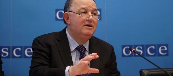 Ertugrul Apakan, jefe de la misión de observación especial de la OSCE en Ucrania - Sputnik Mundo