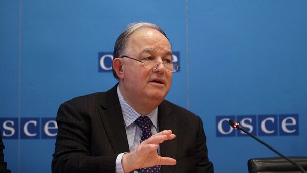 Ertugrul Apakan, jefe de la misión de observación especial de la OSCE en Ucrania - Sputnik Mundo