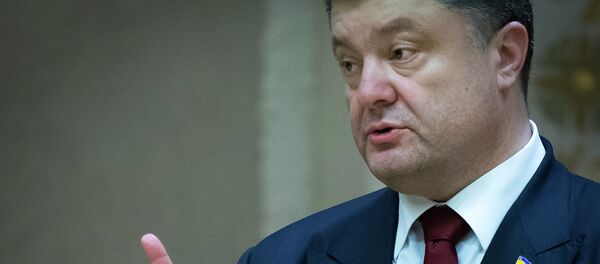 Petró Poroshenko, presidente de Ucrania - Sputnik Mundo