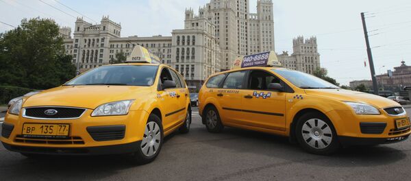 Taxis en Moscú - Sputnik Mundo