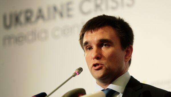 Pavló Klimkin, ministro de Exteriores de Ucrania - Sputnik Mundo