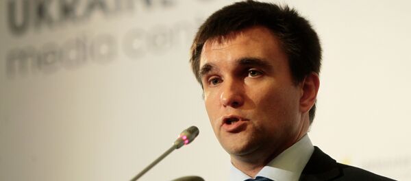Pavló Klimkin, ministro de Exteriores de Ucrania - Sputnik Mundo
