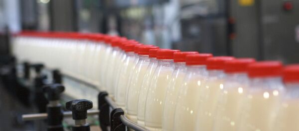 Fabricación de leche Fabricación de leche - Sputnik Mundo