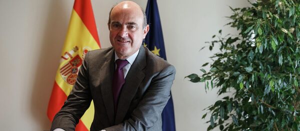 Luis de Guindos, ministro de Economía de España - Sputnik Mundo