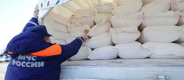 Convoy humanitario (imagen referencial) - Sputnik Mundo