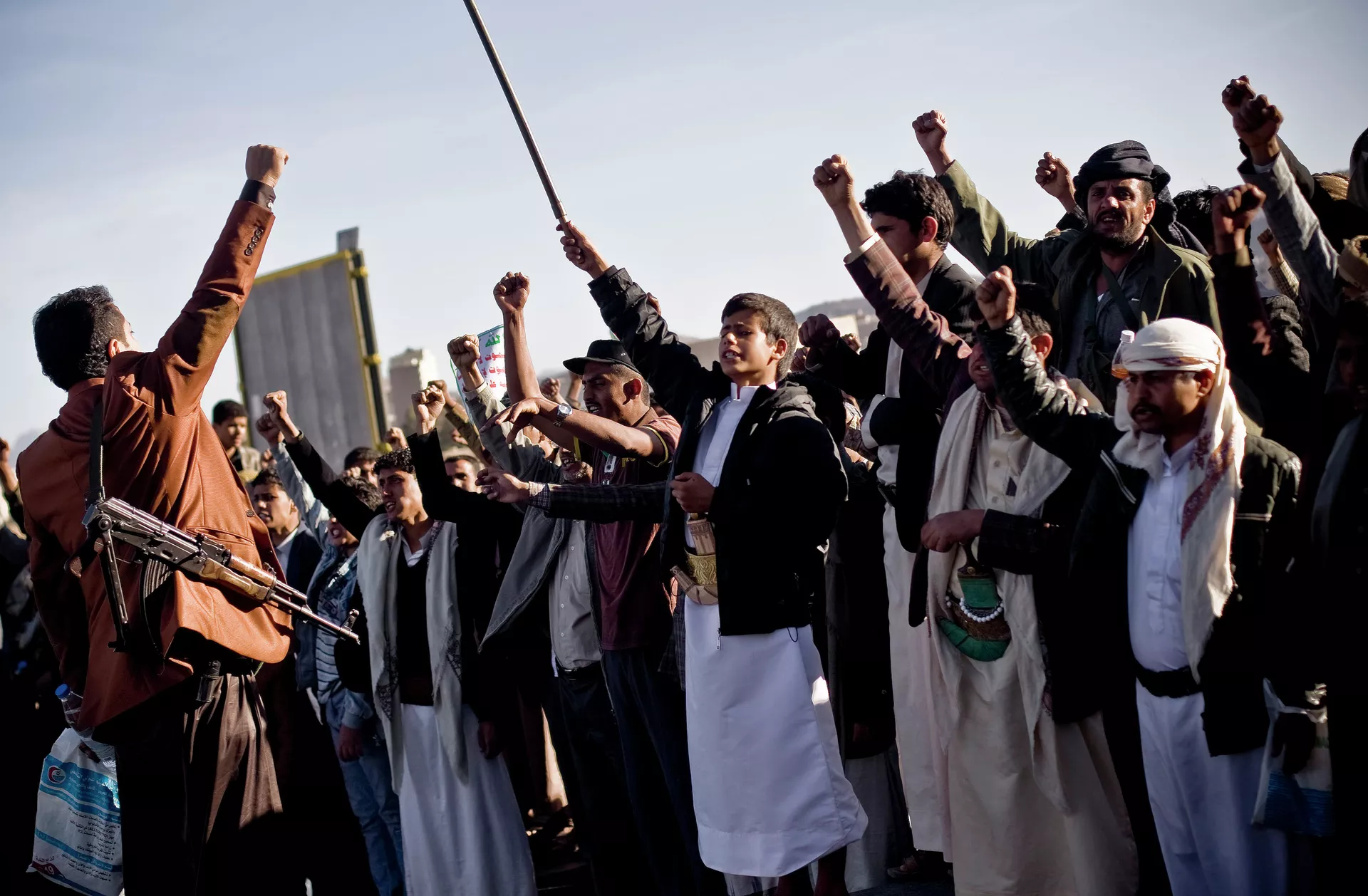 Hutíes en Sanaa, Yemen - Sputnik Mundo, 1920, 17.02.2021