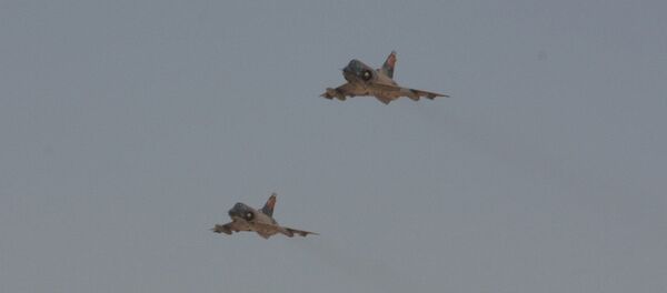 Dos cazas Mirage de la Fuerza Aérea de Egipto - Sputnik Mundo