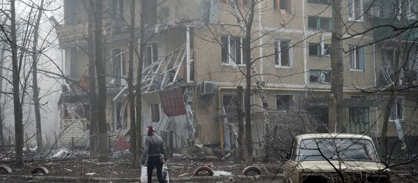 Situación en el este de Ucrania Situación en el este de Ucrania - Sputnik Mundo