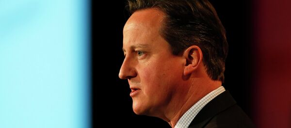 David Cameron, primer ministro del Reino Unido - Sputnik Mundo