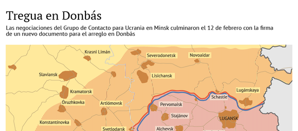 Tregua en Donbás - Sputnik Mundo