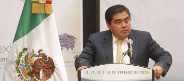 Председатель Сената Мексики выступает на форуме Мексика в мире: диагностика и перспективы международных отношений - Sputnik Mundo