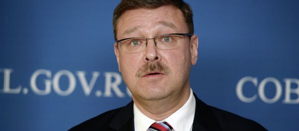 Konstantín Kosachov, presidente del Comité de Relaciones Internacionales del Consejo de Rusia - Sputnik Mundo