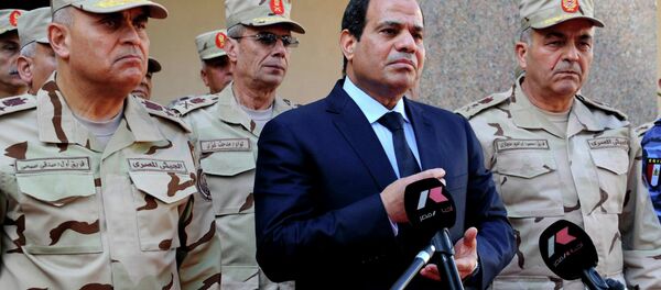 Abdelfatah al Sisi, presidente de Egipto (Archivo) - Sputnik Mundo