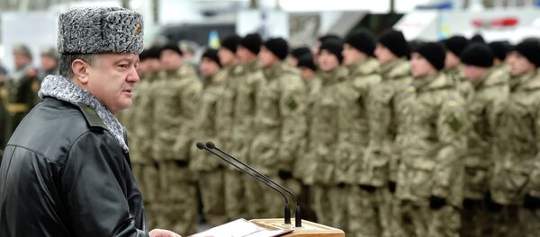 Petró Poroshenko, presidente de Ucrania - Sputnik Mundo