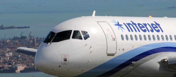 SSJ100 for Interjet - Sputnik Mundo