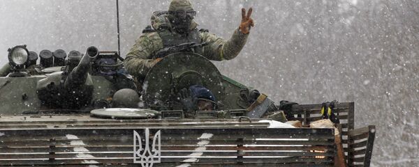 Tanque ucraniano (archivo) - Sputnik Mundo