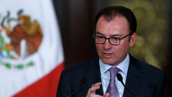 Luis Videgaray, secretario de Hacienda (Finanzas) de México - Sputnik Mundo