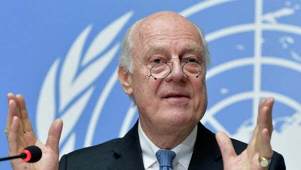 Staffan de Mistura, enviado especial de la ONU en el Siria - Sputnik Mundo