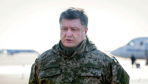 Petró Poroshenko, presidente de Ucrania - Sputnik Mundo