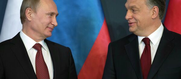 Визит президента РФ В.Путина в Венгрию - Sputnik Mundo