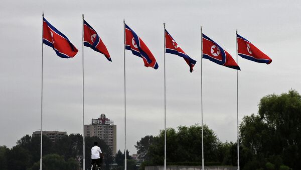 Bandera de Corea del Norte - Sputnik Mundo