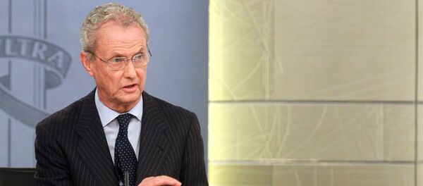 Pedro Morenés, ministro de Defensa de España Pedro Morenés, ministro de Defensa de España - Sputnik Mundo
