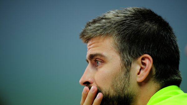 Gerard Piqué, jugador del FC Barcelona - Sputnik Mundo