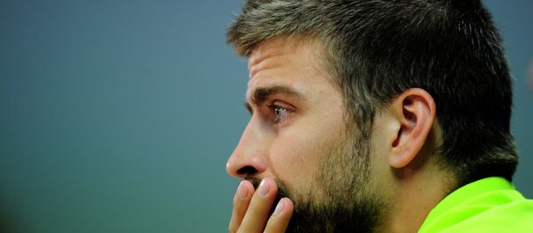 Gerard Piqué, jugador del FC Barcelona - Sputnik Mundo