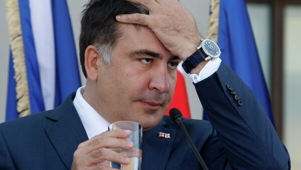 Mijaíl Saakashvili, el expresidente de Georgia - Sputnik Mundo