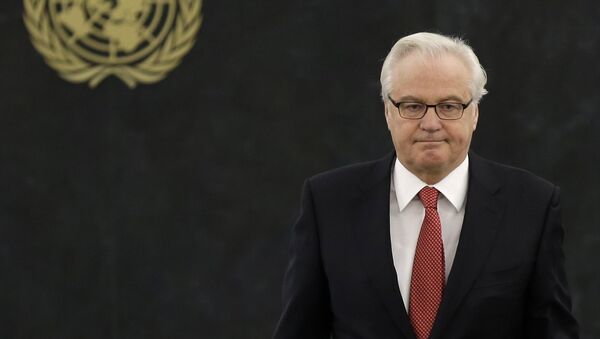 Vitali Churkin, embajador de Rusia ante las Naciones Unidas - Sputnik Mundo