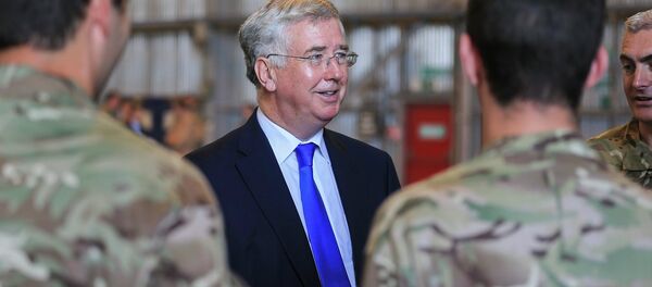 The Secretary of State for Defence Michael Fallon - Sputnik Mundo