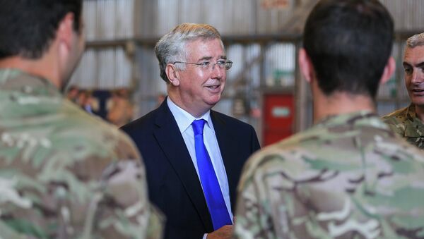 The Secretary of State for Defence Michael Fallon - Sputnik Mundo