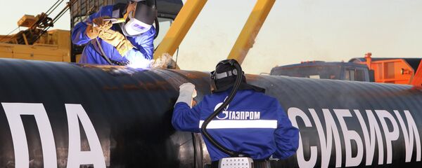 Construcción del gasoducto “La Fuerza de Siberia” - Sputnik Mundo
