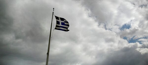 Bandera de Grecia (archivo) - Sputnik Mundo