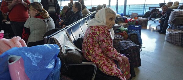 Refugiados ucranianos - Sputnik Mundo