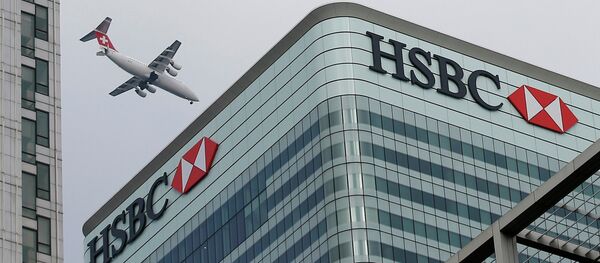 Sede de HSBC en Londres - Sputnik Mundo