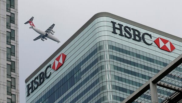 Sede de HSBC en Londres - Sputnik Mundo