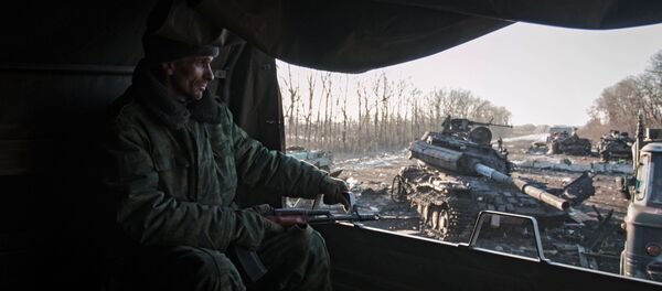 Situación cerca de la ciudad de Debáltsevo - Sputnik Mundo