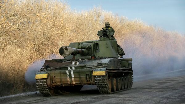 Soldados ucranianos cerca de Artiómovsk - Sputnik Mundo